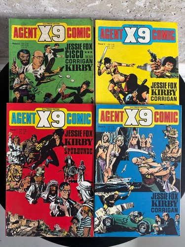 Agent comic hefte band 6 - 4x,