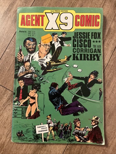 Agent band comic - x9,